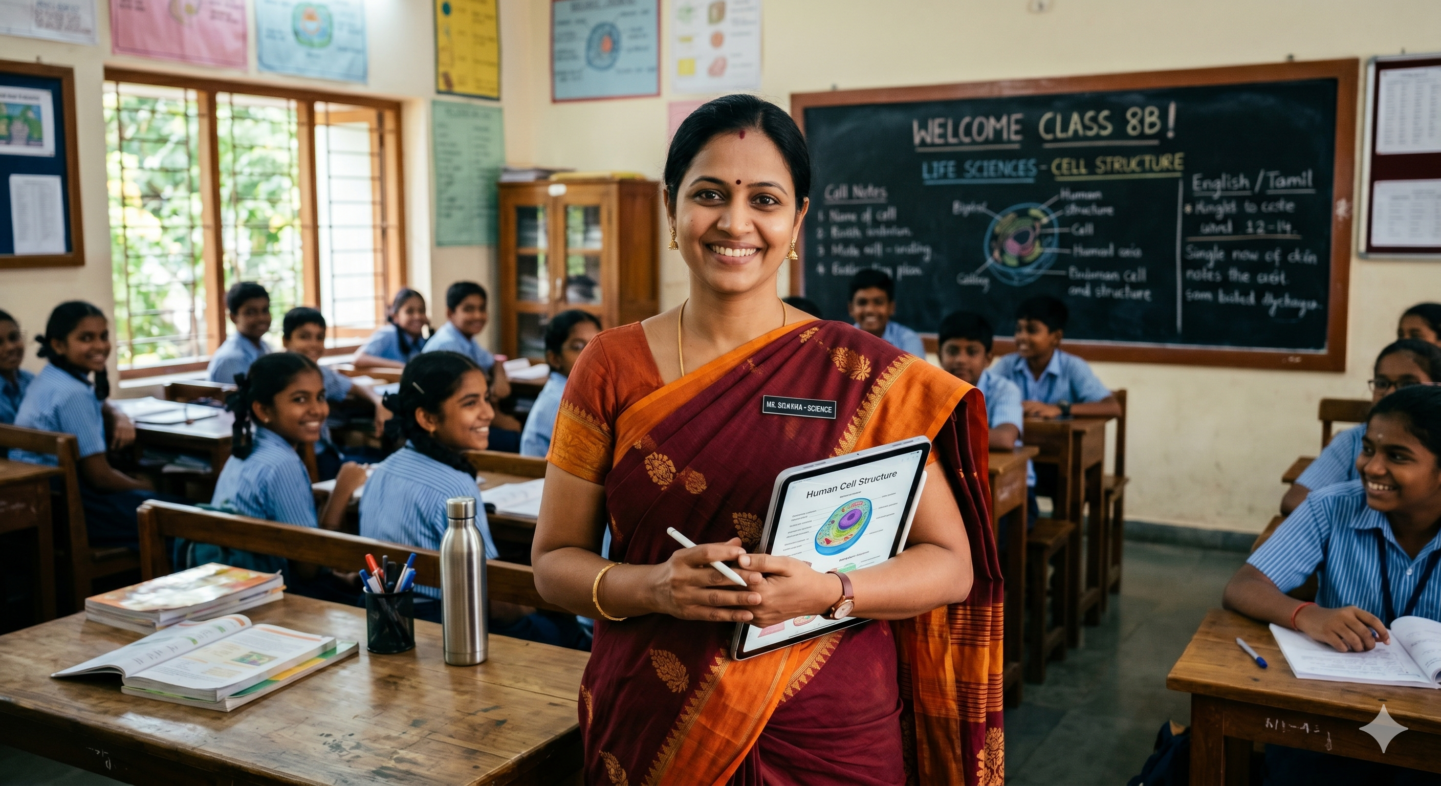 AI-trained teacher